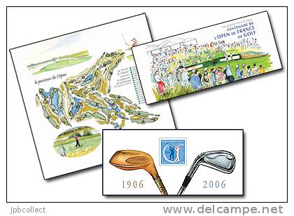 Timbre Bloc Open De Golf Neuf (Rare) - Foglietti Commemorativi