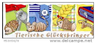 Tierische Glücksbringer 1999 - Fisch Aus Holz Mit BPZ - Maxi (Kinder-)