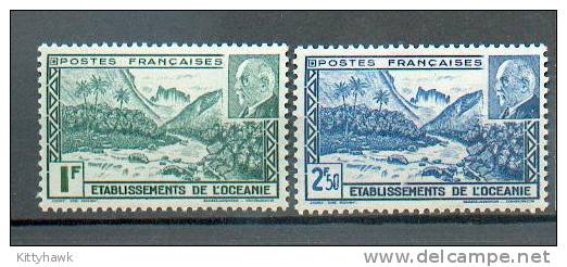OCEA 85 - YT 138/39 * - Unused Stamps