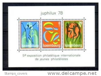 LUXEMBOURG  MNH** MICHEL BL 12 €5.00 - Blocs & Hojas