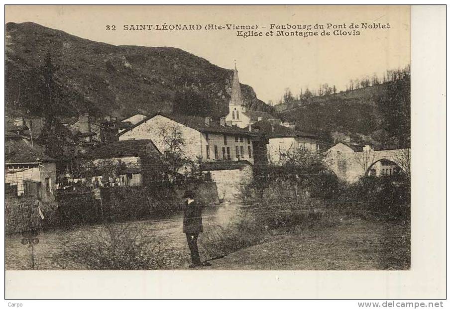 SAINT LEONARD DE NOBLAT. - Faubourg Du Pont De Noblat. - Saint Leonard De Noblat