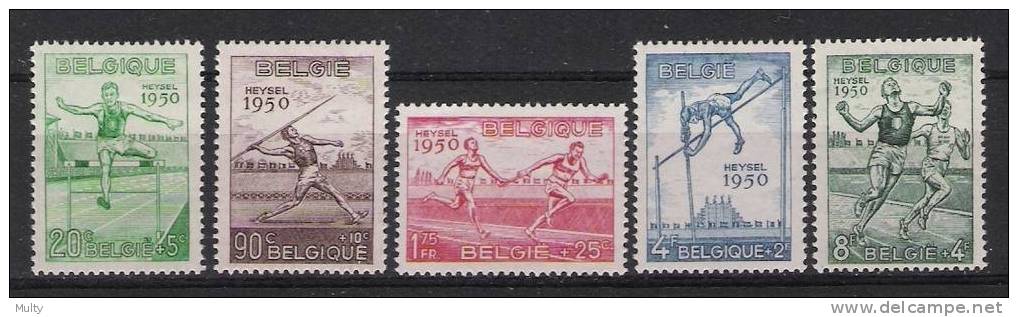 Belgie OCB 827 / 831 (**) - Unused Stamps