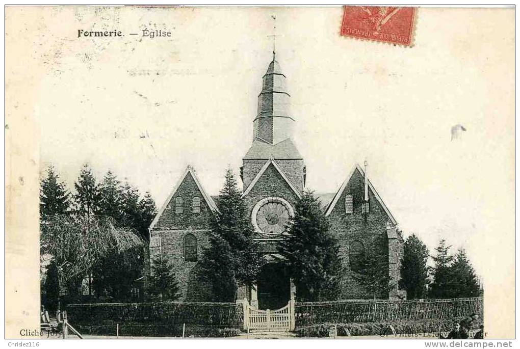 60 FORMERIE Eglise  Beau Plan   1906 - Formerie