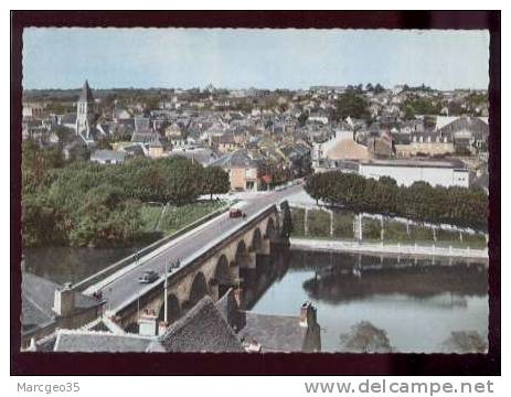 20895 Le Blanc Pont Sur La Creuse & Vue Panoramique édit.combier N° 663  Belle Cpsm - Le Blanc