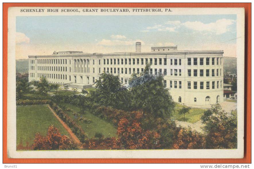 Pittsburgh : Schenley High School , Grant Boulevard . - Pittsburgh