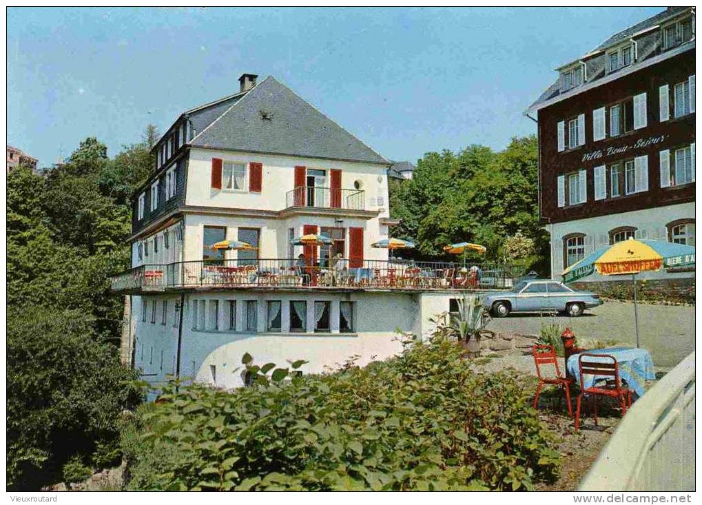 CPSM. HOTEL DE LA CROIX D´OR. M ET MME HUBERT GEBEL.TROIS EPIS. - Trois-Epis