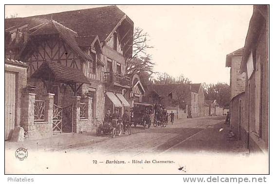 BARBIZON   HOTEL DES CHARMETTES 1906 - Barbizon