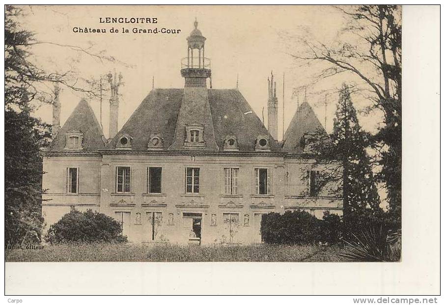 LENCLOITRE. - Chateau De La Grand-cour. - Lencloitre