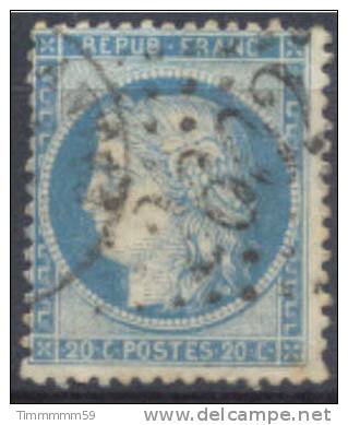 Lot N°5438  N°37 Oblit GC 2602 NANTES (42) - 1870 Siege Of Paris