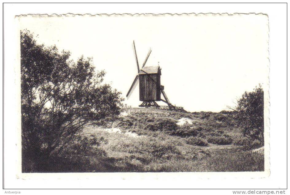 KOKSIJDE  De Oude Molen (gelopen 1958) - Koksijde