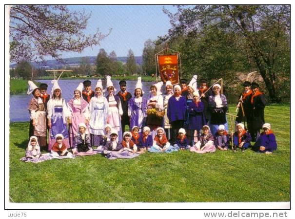 LA RONDE DE L´EURE - Groupe Folklorique Normand  - N° DP 119 - Haute-Normandie