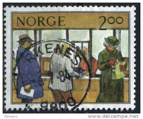 PIA - NOR - 1984 - La Norvegia Al Lavoro : La Posta  -  (Yv 852) - Used Stamps