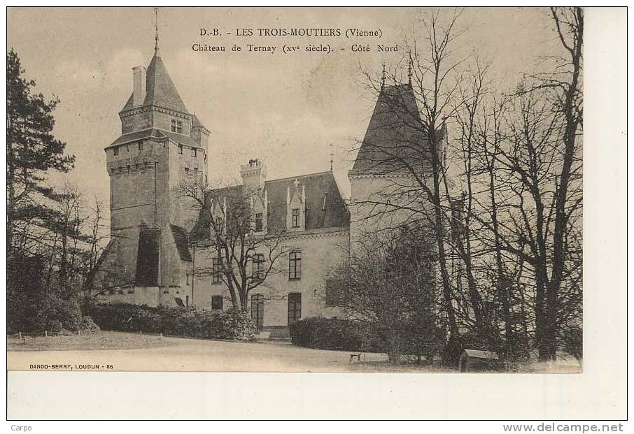 LES TROIS MOUTIERS. - Chateau De Ternay. - Les Trois Moutiers