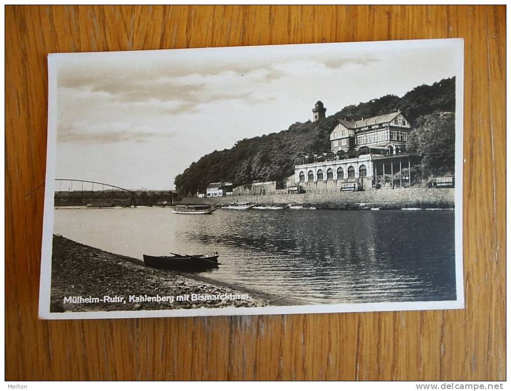 Mülheim Ruhr Kahlenberg Mit Bismarckturm FOTO-AK Cca 1935-  D2538 - Muelheim A. D. Ruhr