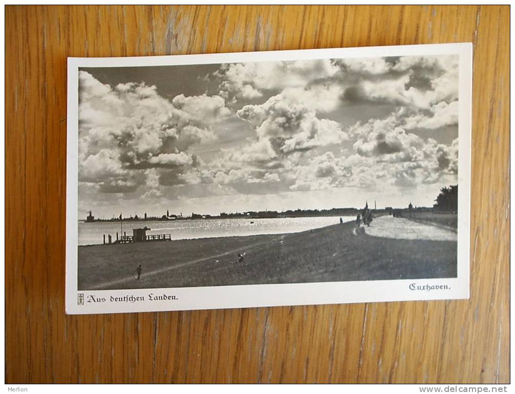Cuxhaven, Und Die ''alte Liebe'' Mit Amerika Dampfer FOTO-AK Cca 1935- D2541 - Cuxhaven