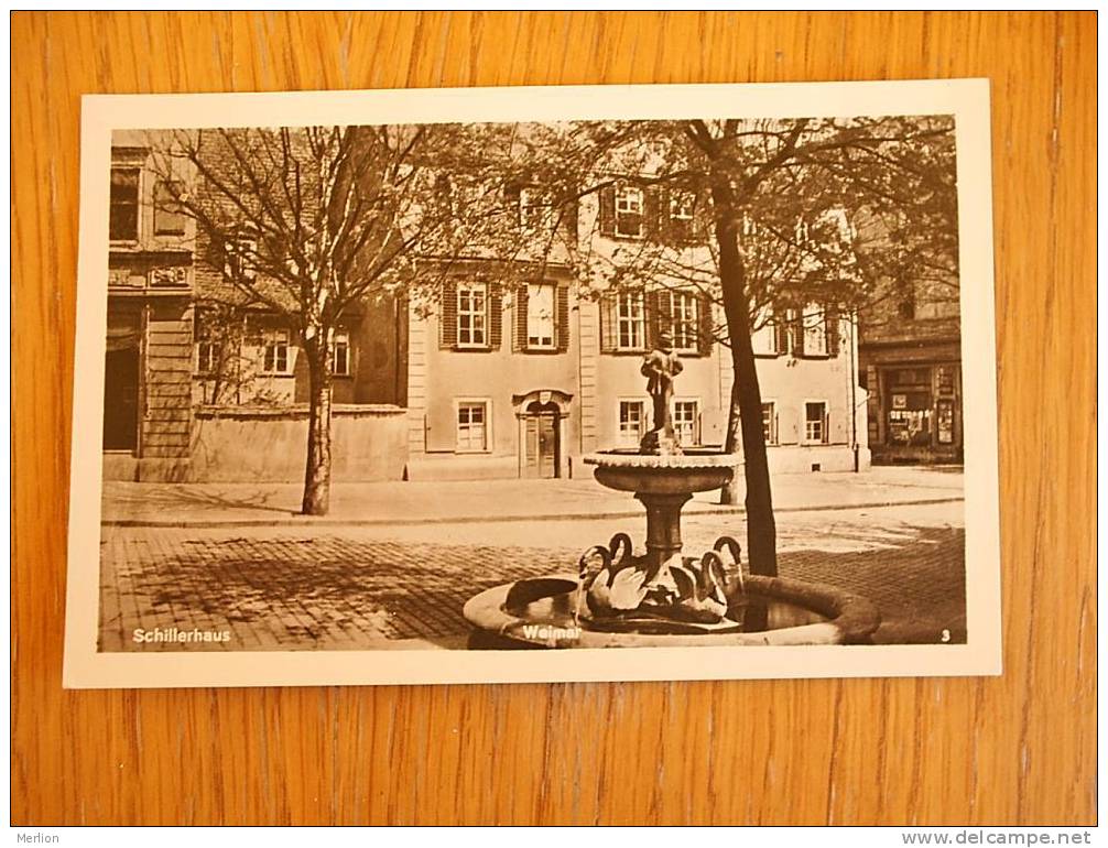 Weimar, Schillerhaus FOTO -AK 1934-   D2555 - Weimar