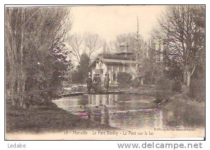 7973 - MARSEILLE, Le Parc Borély, Le Pont Sur Le Lac - Parcs Et Jardins