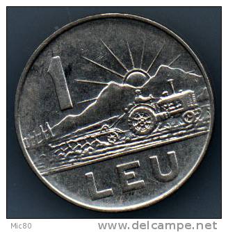Roumanie 1 Leu 1966 Ttb/sup - Roumanie