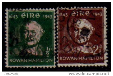 IRELAND   Scott: # 126-7   F-VF USED - Used Stamps