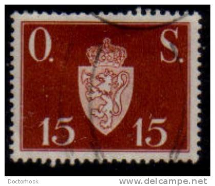 NORWAY   Scott: # O 60   F-VF USED - Officials