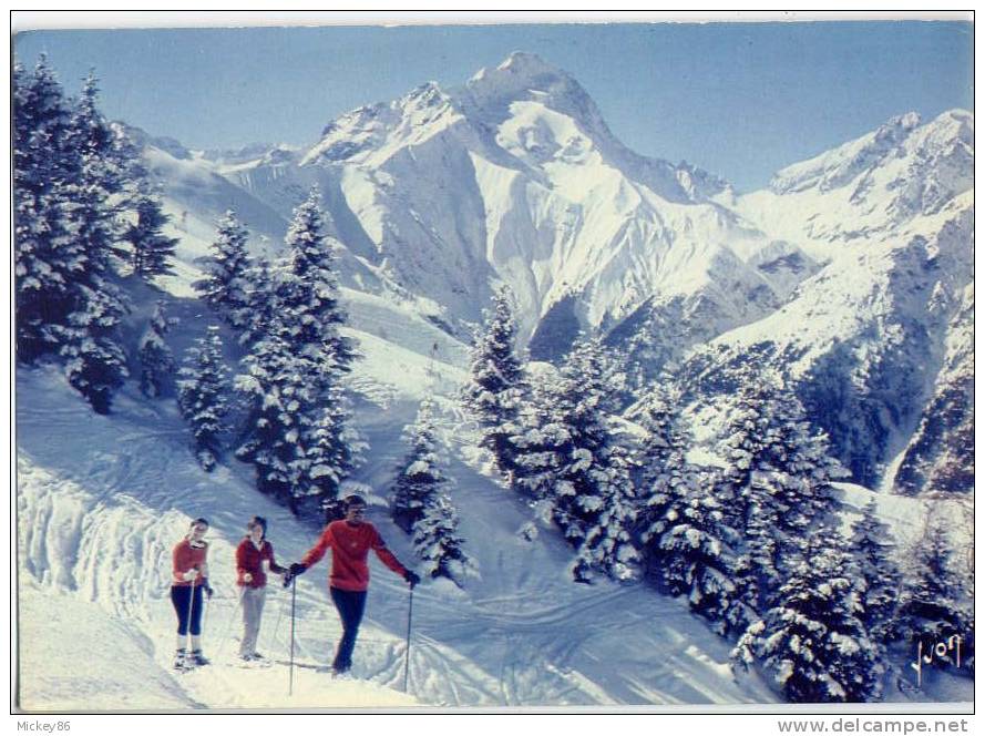 VENOSC--MONT DE LANS--Les 2 Alpes--env 1975--La Muzelle (animée,skieurs) - Vénosc