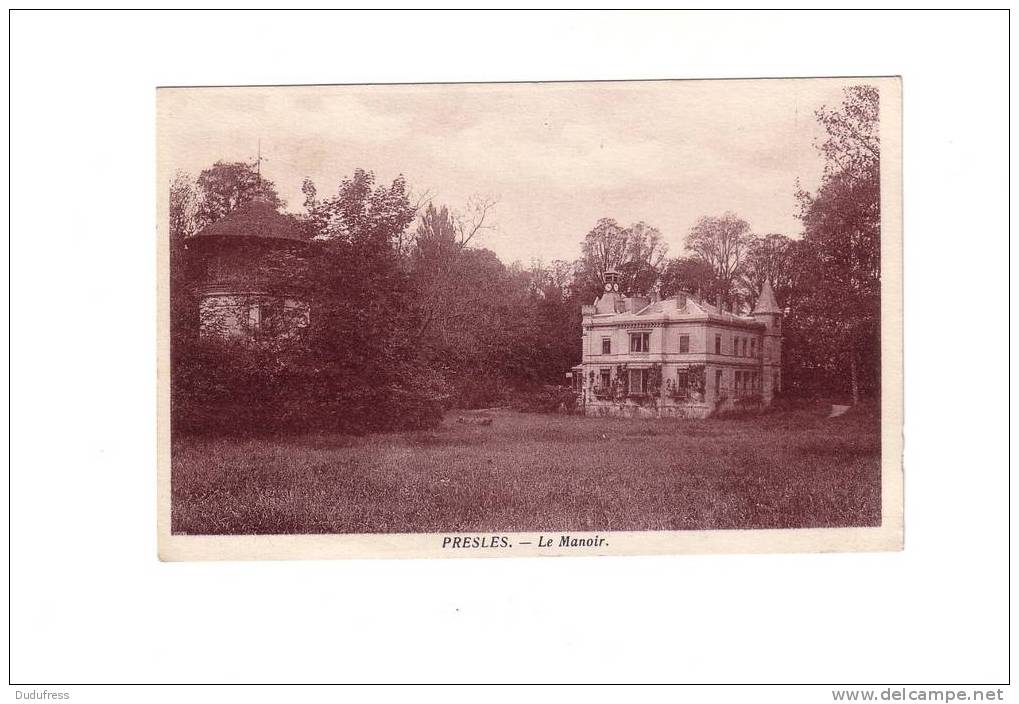 PRESLES LE MANOIR - Presles