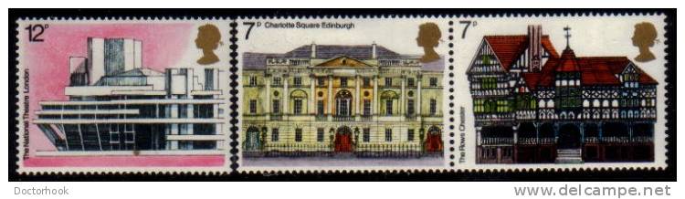 GREAT BRITAIN   Scott: # 740-4**   VF MINT NH - Unused Stamps