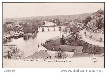 LE BLANC ROUTE DE POITIERS 1917 - Le Blanc