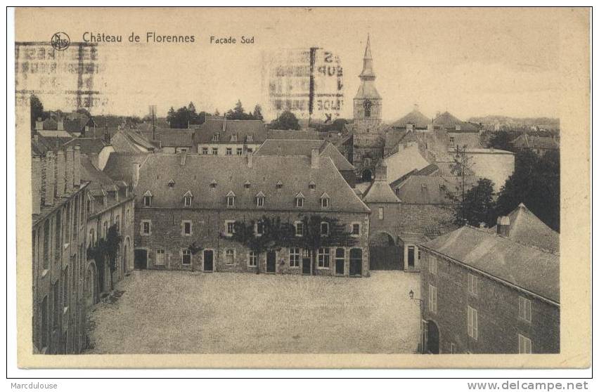 Florennes. Château. Façade Sud. Kasteel. Zuidelijke Gevel. Timbre - Postzegel N° 279. - Florennes