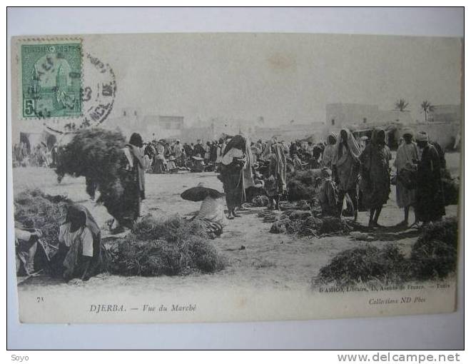 Djerba Vue Du Marché - Tunisia