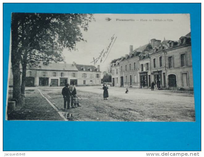 86) Pleumartin - Place De L´hotel De Ville  /année 1924 /EDIT Hirondelle - Pleumartin