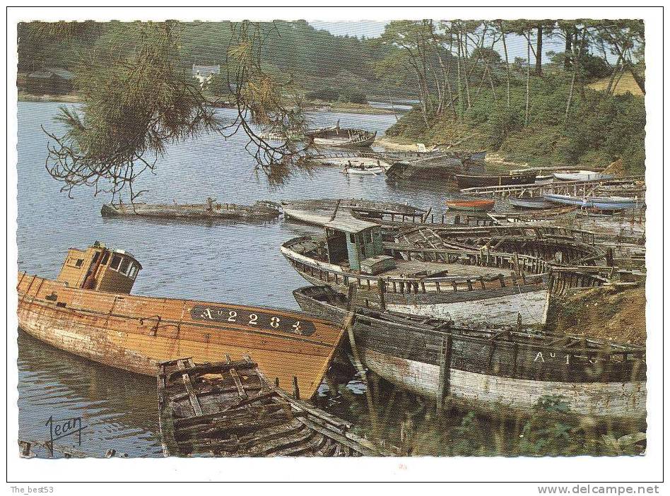 21062   -   Audierne   -   Le Cimetière à Bateaux Et La Vallée Du Goyen - Audierne