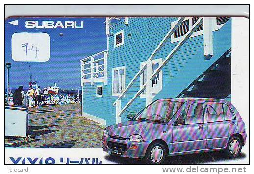 Phonecard Télécarte SUBARU (74) Voiture Car Auto Phonecard Automibile Japon - Cars