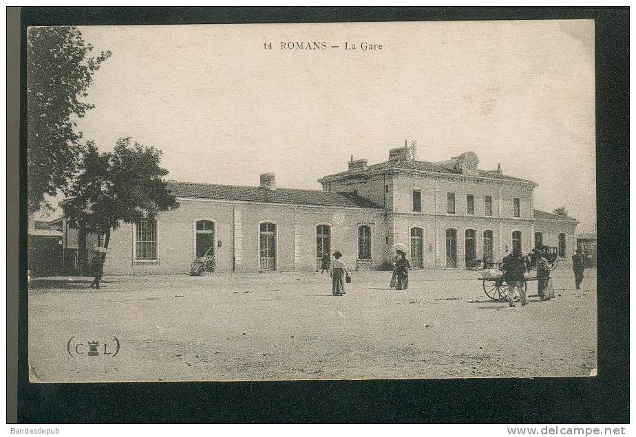 Romans ( Drôme 26) - La Gare ( C. L. 14) - Romans Sur Isere