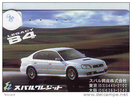 Phonecard SUBARU (98) Voiture Car Auto Phonecard Automibile Japan - Cars