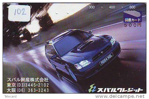 Phonecard SUBARU (102) Voiture Car Auto Phonecard Automibile Japan - Cars