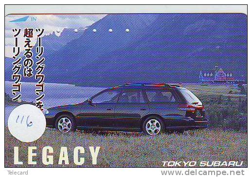 Phonecard SUBARU (116) LEGACY Voiture Car Auto Phonecard Automibile Japan - Cars