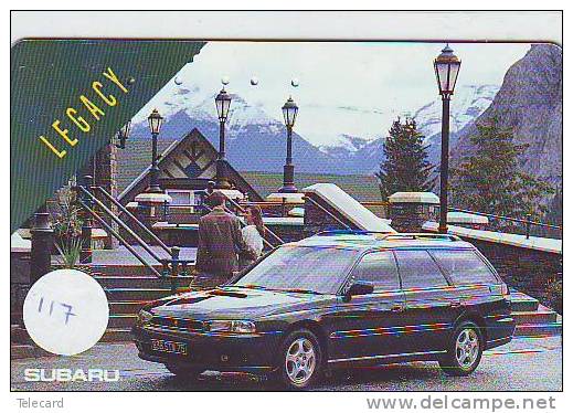 Phonecard SUBARU (117) LEGACY Voiture Car Auto Phonecard Automibile Japan - Cars