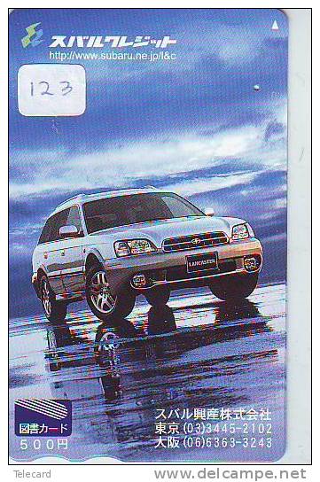 Phonecard SUBARU (123) Voiture Car Auto Phonecard Automibile Japan - Coches