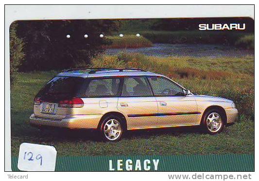 Phonecard SUBARU (129) LEGACY Voiture Car Auto Phonecard Automibile Japan - Voitures