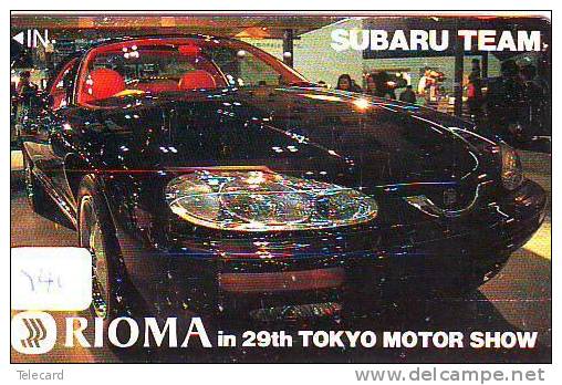 Phonecard SUBARU (140) Voiture Car Auto Phonecard Automibile Japan - Cars