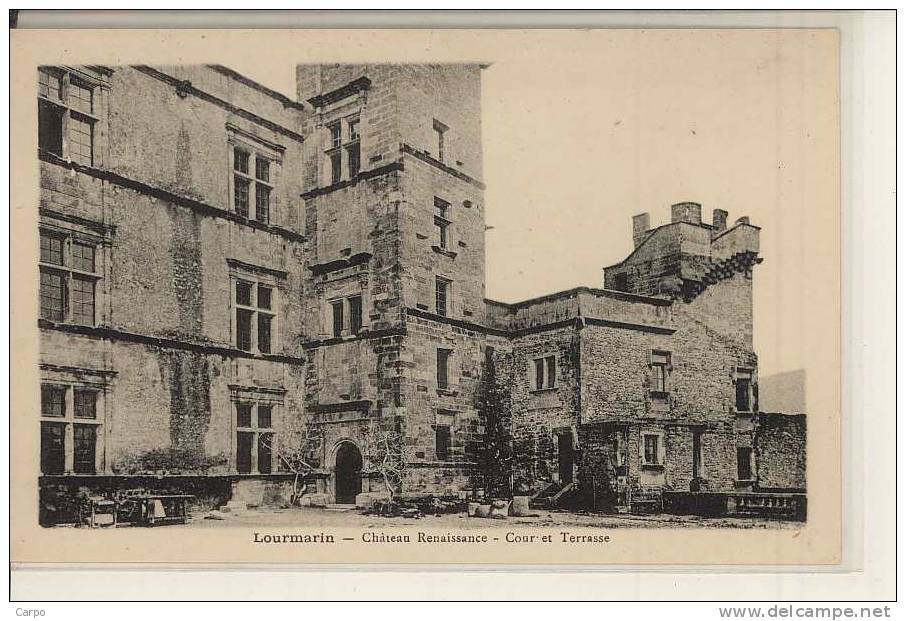 LOURMARIN. - Chateau - Lourmarin