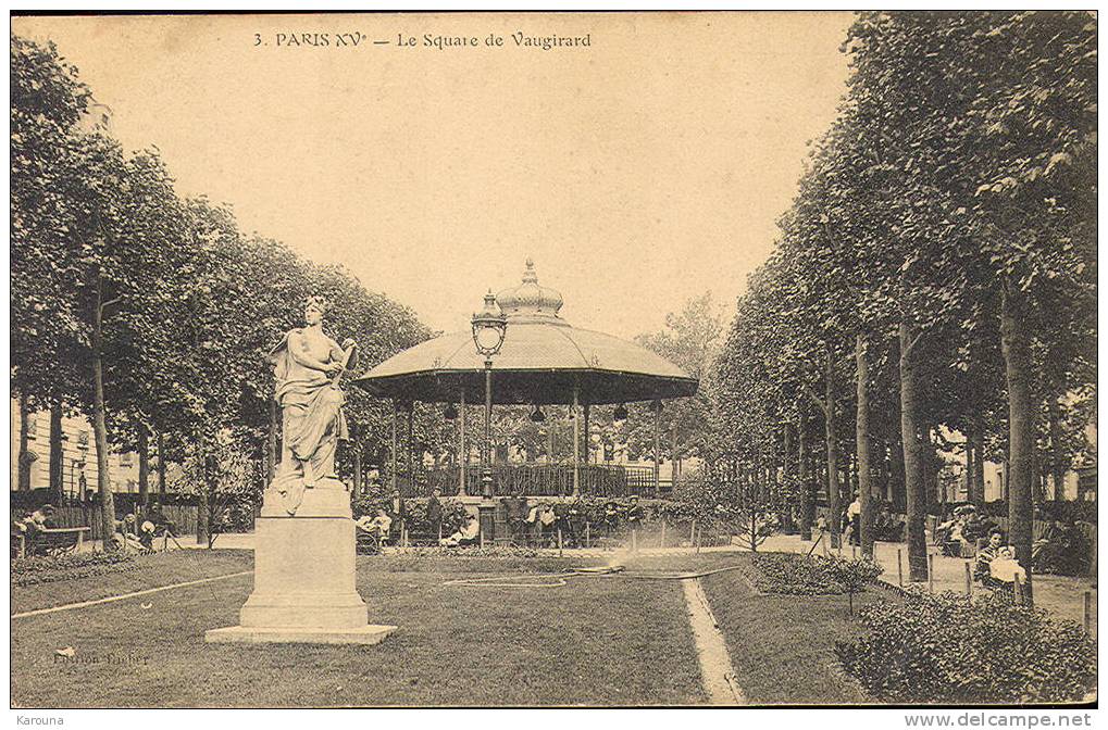 75-PARIS - XVè - Le Square De Vaugirard - Paris (15)