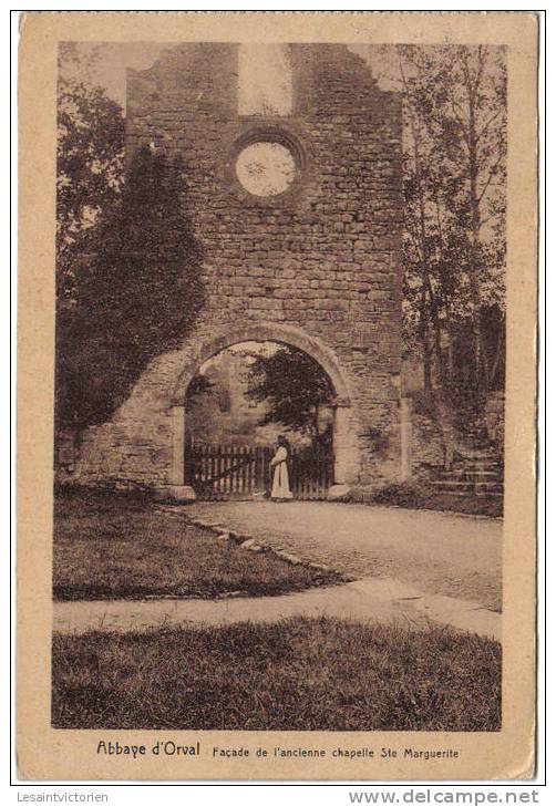 ORVAL FLORENVILLE RUINES DE L´ANCIENNE CHAPELLE DE L´ABBAYE - Florenville