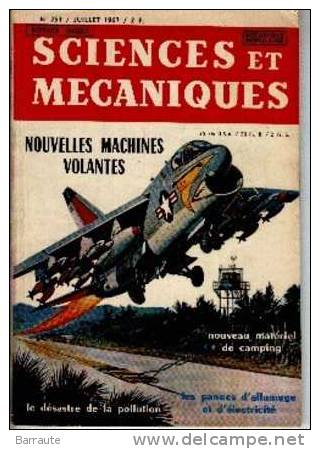 SCIENCES Et MECANIQUE N° 254 07/1967 Mécanique Populaire - Wetenschap