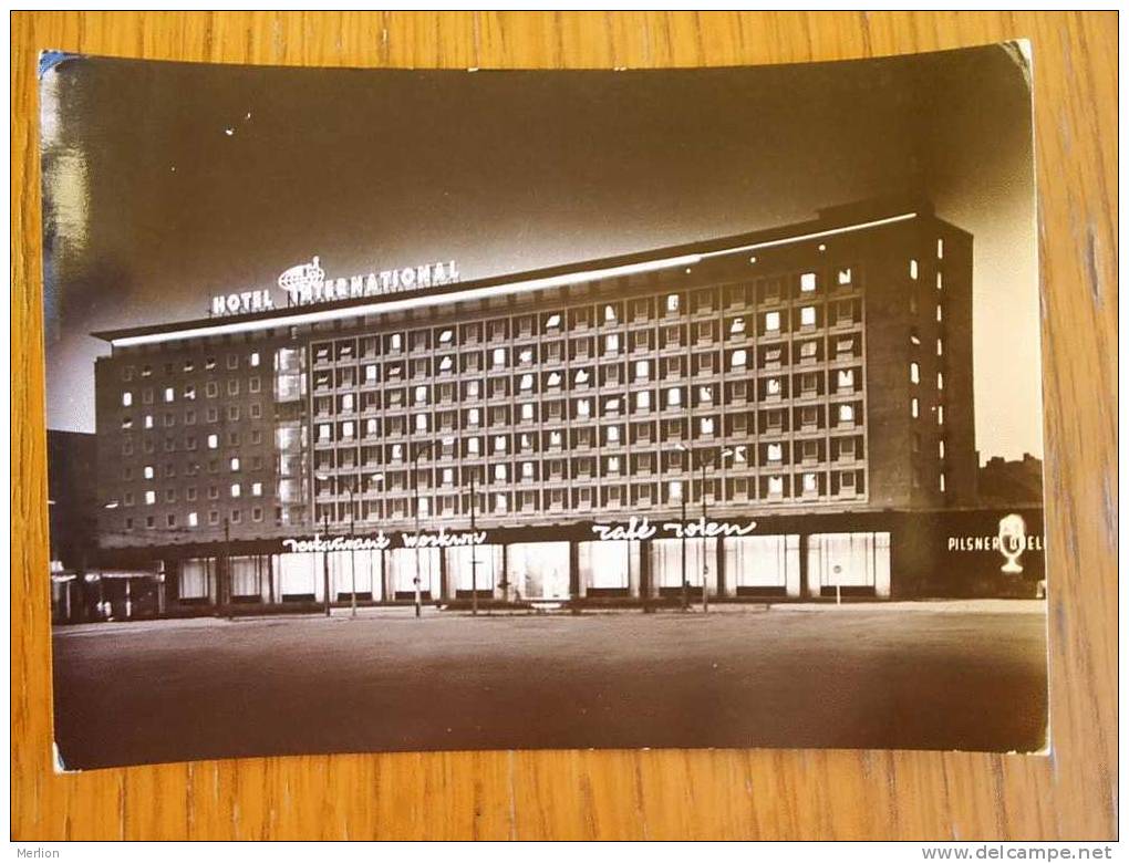 Magdeburg Hotel International  Night View RPPC FOTO-AK Cca 1960-  XF D2875 - Magdeburg