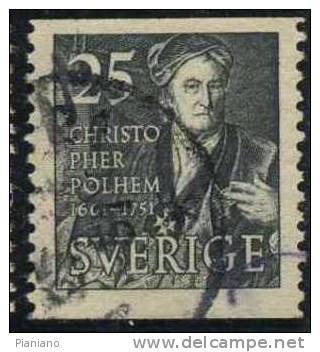 PIA - SVE - 1951 - 200° Della Morte Dell'inventore Christopher Polhem - (Yv 364-65) - Used Stamps