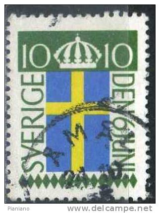 PIA - SVE - 1954 - Festa Nazionale E 50° Della Bandiera  - (Yv 397-98) - Gebraucht