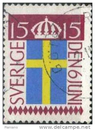 PIA - SVE - 1954 - Festa Nazionale E 50° Della Bandiera  - (Yv 397-98) - Gebraucht