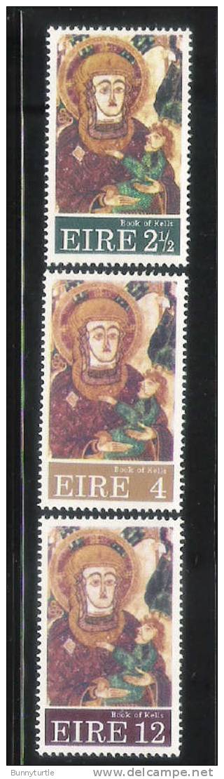 Ireland 1972 Christmas Book Of Kells MNH - Unused Stamps